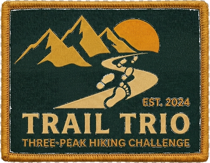 Trail Trio patch, locked